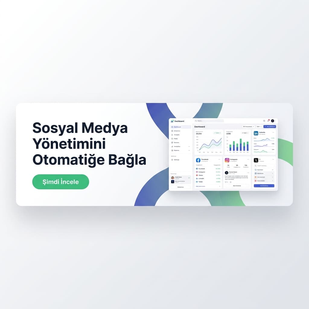 Sosyal Medya Yönetim Paneli ve İçerik Otomasyon Altyapısı
