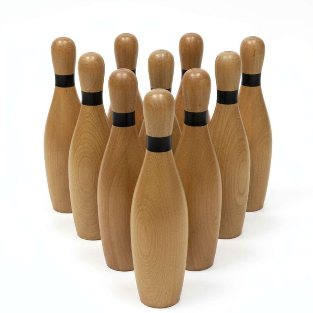 Aktivite Oyunlar Bowling Ahşap Set