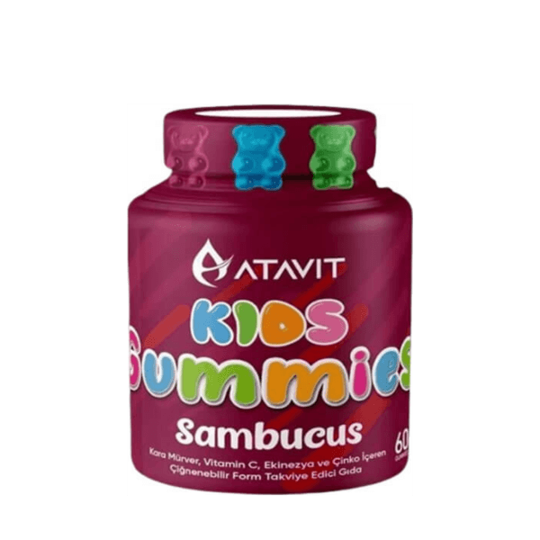 Atavit Kids Sambucus Gummies 60 Adet