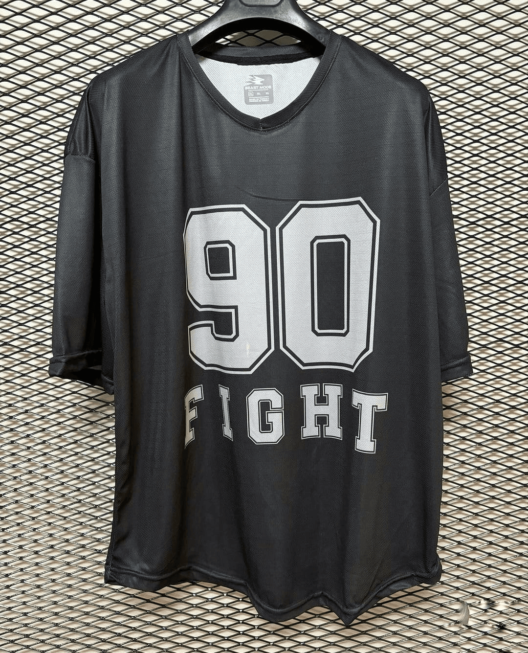 Beast Mode Oversize T-Shirt Basic Model 90 Numara Baskılı