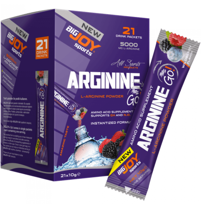 Big Joy Arginine Go! 21 Drink Packets