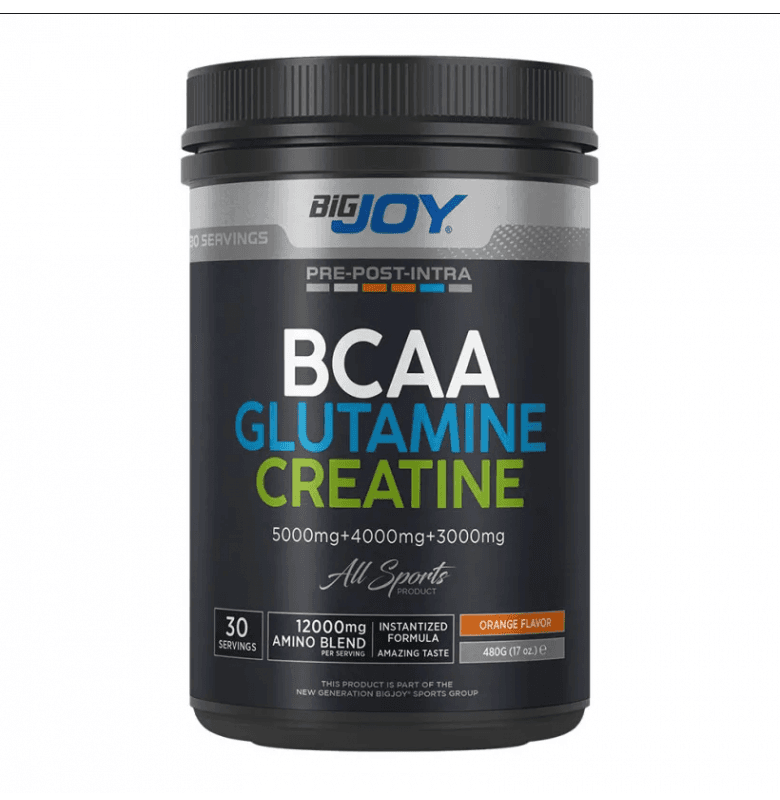 Bigjoy Bcaa+Glutamine+Creatine Portakal 480 gram