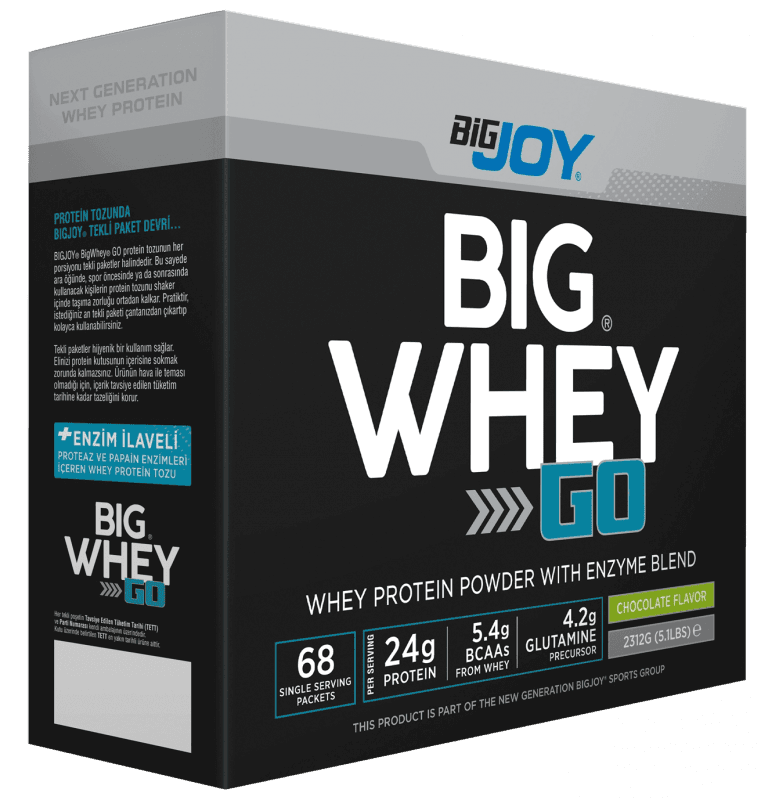 Bigjoy BigWhey Go! Protein Çikolata 68 Saşe