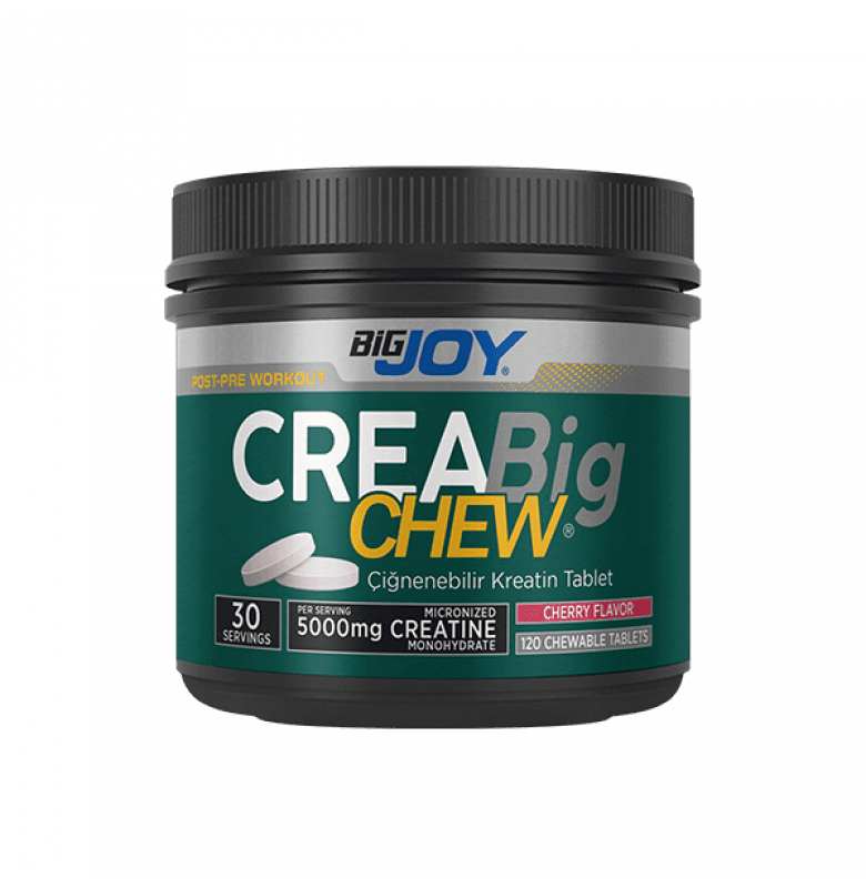 Bigjoy Creabig Chew Vişne 120 Chewable Tablet
