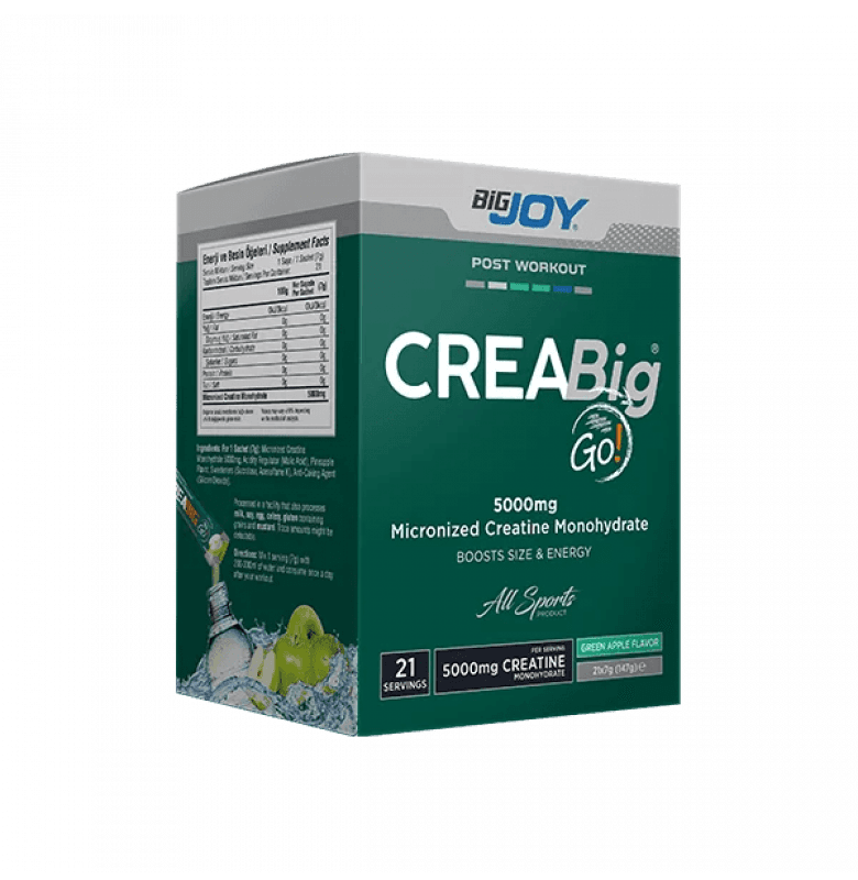 Bigjoy CreaBig Go! Yeşil Elma 21 Adet x 7 gr. (147gr.)