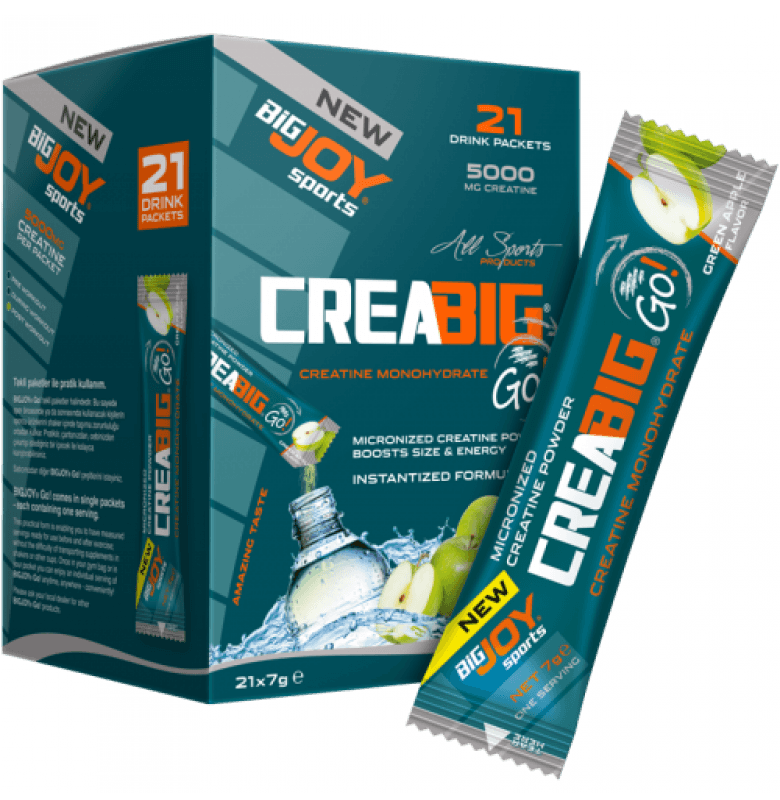 Bigjoy Creabig Go! Creatine 21 Drink Packets
