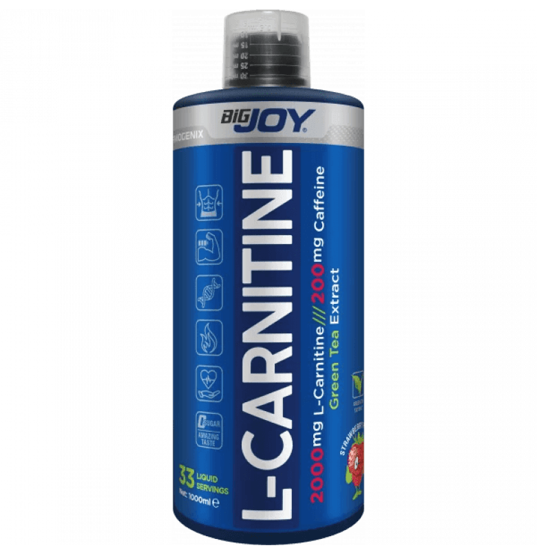 Bigjoy L-Carnitine Likit Çilek 1000 ml.