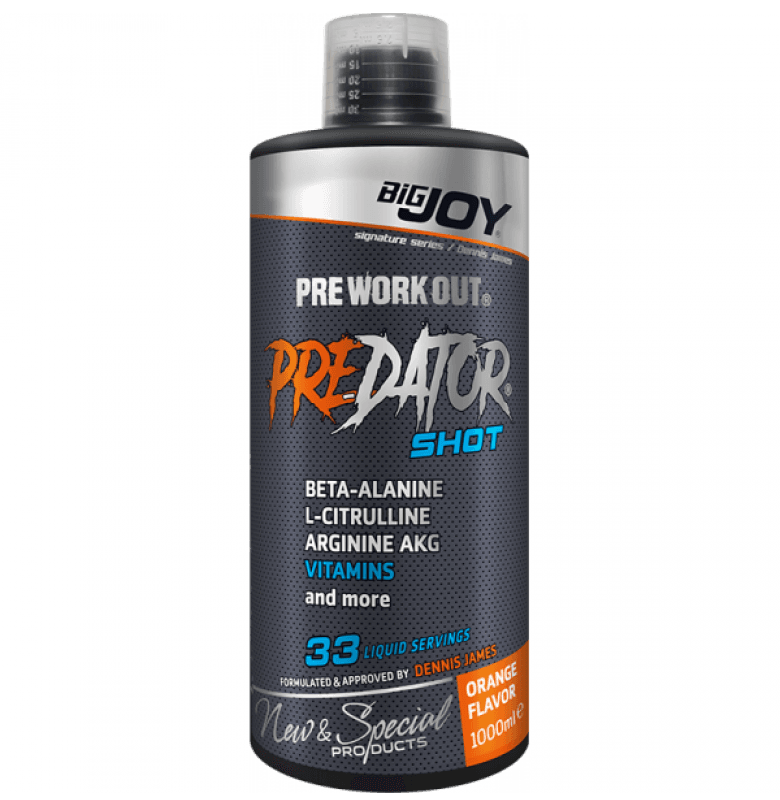 Bigjoy Predator Shot 1000 ml Portakal