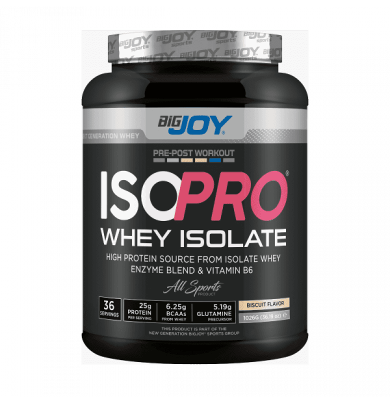 Bigjoy İsoPro Whey İsolate Bisküvi 1020 gram