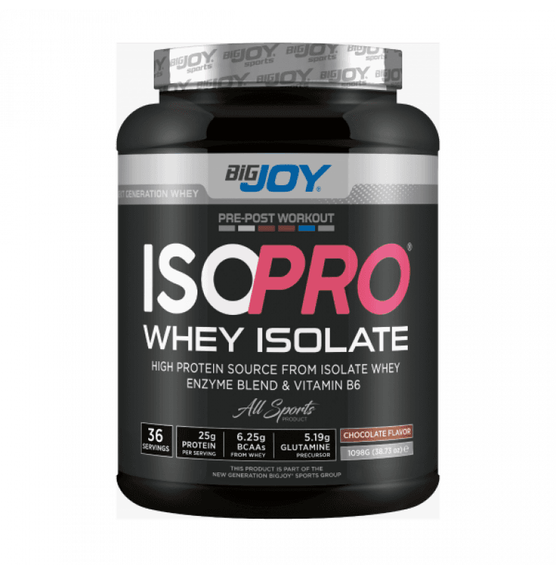 Bigjoy İsoPro Whey İsolate Çikolata 1098 gram