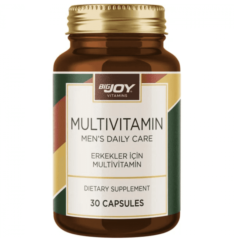 Bigjoy Vitamins Mens Multivitamin 30 Kapsül