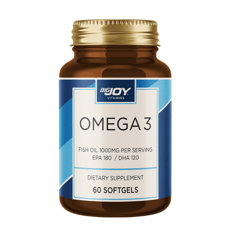 Bigjoy Vitamins Omega 3 60 Softjel