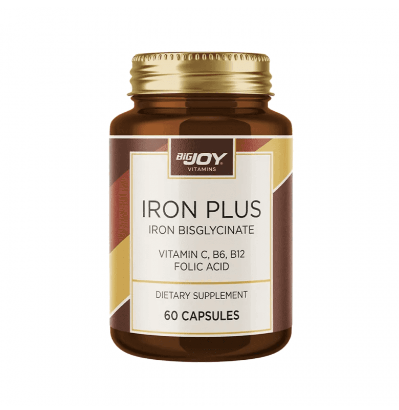 Bigjoy Vitamins İron Plus 60 Kapsül