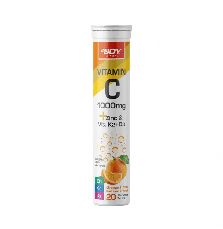 Bigjoy Vitamins Vitamin C Plus Portakal 20 Efervesan Tablet
