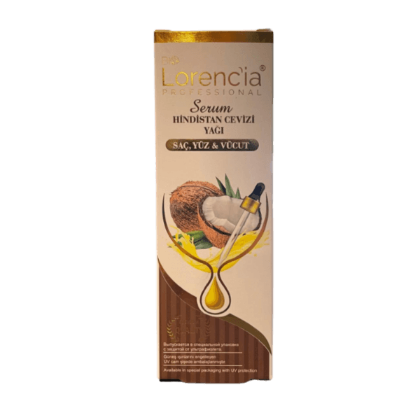 Bio Lorencia Saç, Yüz ve Vücut Hindistan Cevizi Yağı 100 Ml