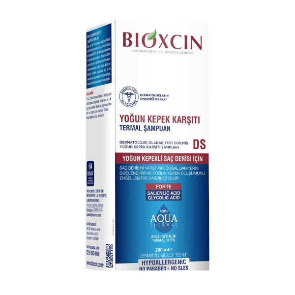 Bioxcin Aqua Thermal Yoğun Kepek Karşıtı Şampuan Ds 200 ml