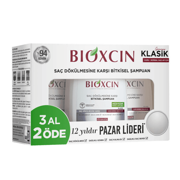 Bioxcin Genesis Şampuan 300 ml (Kuru Normal Saçlar) - 3 Al 2 Öde