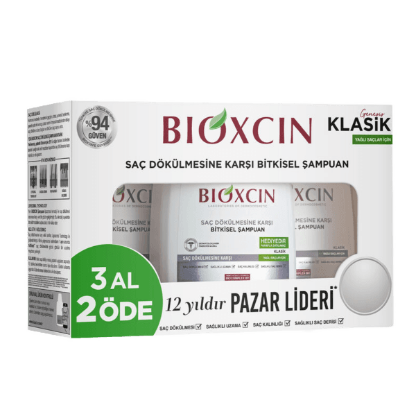Bioxcin Genesis Şampuan 300 ml (Yağlı Saçlar) - 3 Al 2 Öde