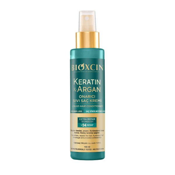 Bioxcin Keratin ve Argan Onarıcı Sıvı Saç Kremi 150 ml
