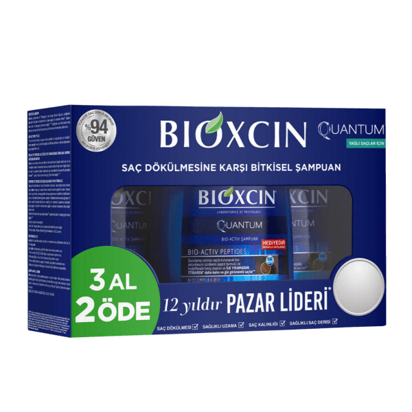 Bioxcin Quantum Şampuan 300 ml (Yağlı Saçlar) - 3 Al 2 Öde