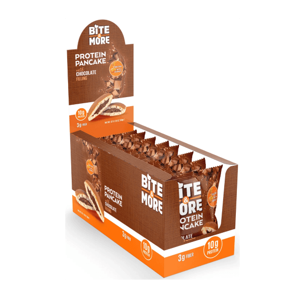 Bite More Proteinli Pankek Chocolate 50 gr 12 Adet