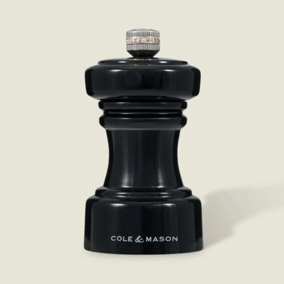 Cole & Mason Hoxton Parlak Siyah Biber Değirmeni 104mm