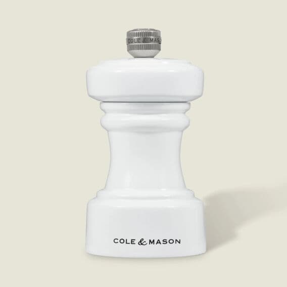 Cole & Mason Hoxton Parlak Beyaz Tuz Değirmeni 104mm