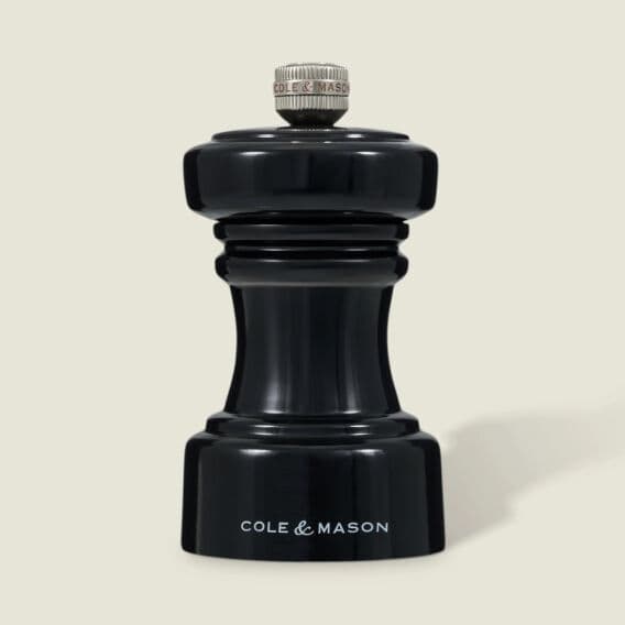 Cole & Mason Hoxton Parlak Siyah Tuz Değirmeni 104mm