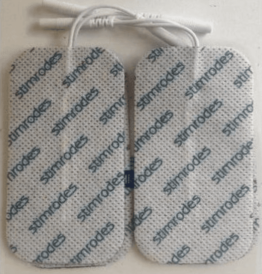 Stimrodes Tens Cihazı Pedi 5×9 cm Elektrot Düz Pin Girişli Soketli