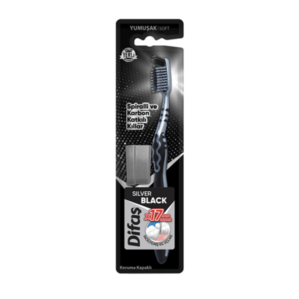 Difaş Silver Black Diş Fırçası