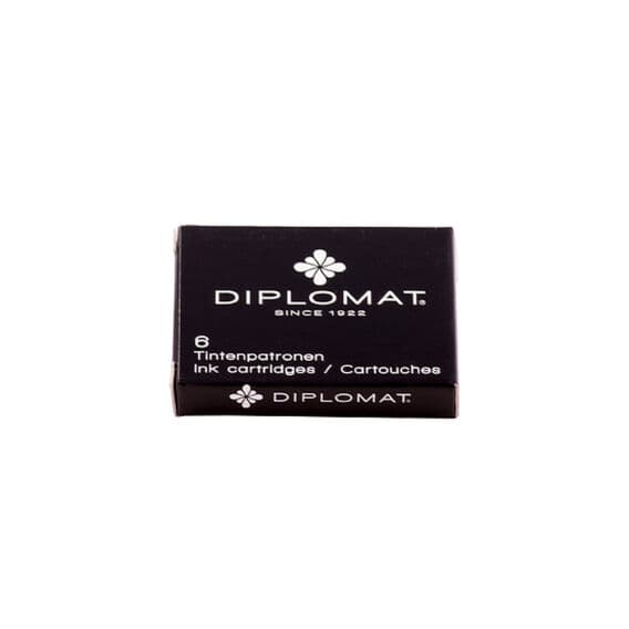 Diplomat 10701023 6lı Siyah Yedek Kartuş