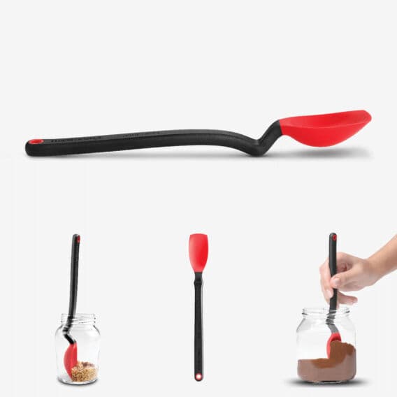 Dreamfarm Mini Supoon Silikon Kaşık, Kırmızı