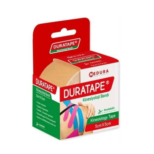 Duratape Kinesiyoloji Bandı 5cm X 5cm Ten