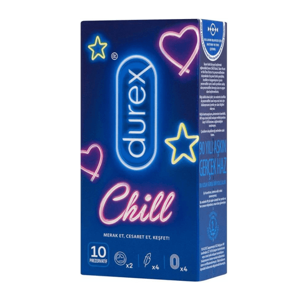 Durex Chill Prezervatif 10 Adet