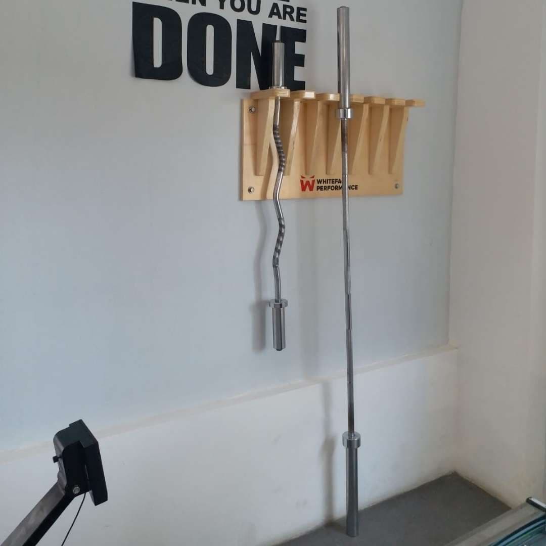 Duvara Monte Ahşap Bar Standı (6’lı)