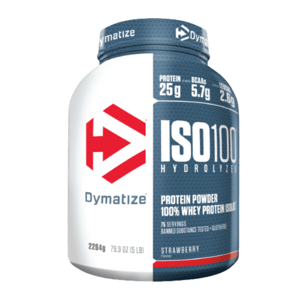 Dymatize Iso 100 İzole Whey Protein Çilek 2264 gr