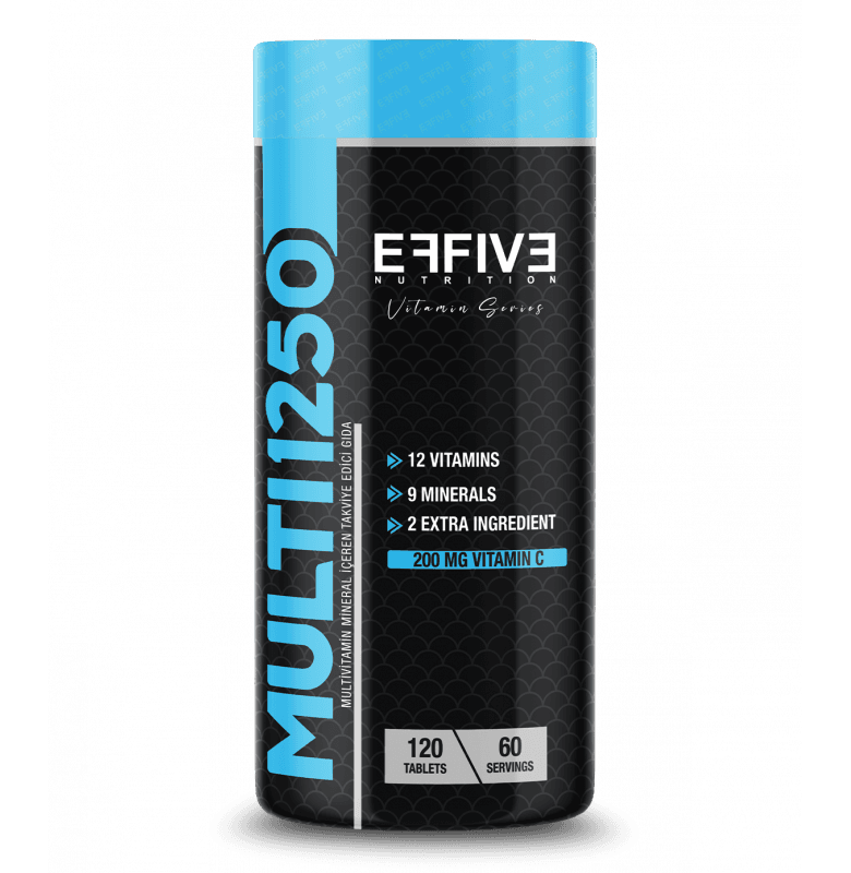 Effive Nutrition Multi1250 Vitamin & Mineral 120 Tablet