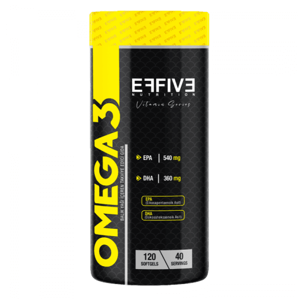 Effive Omega 3 Balık Yağı 120 Kapsül