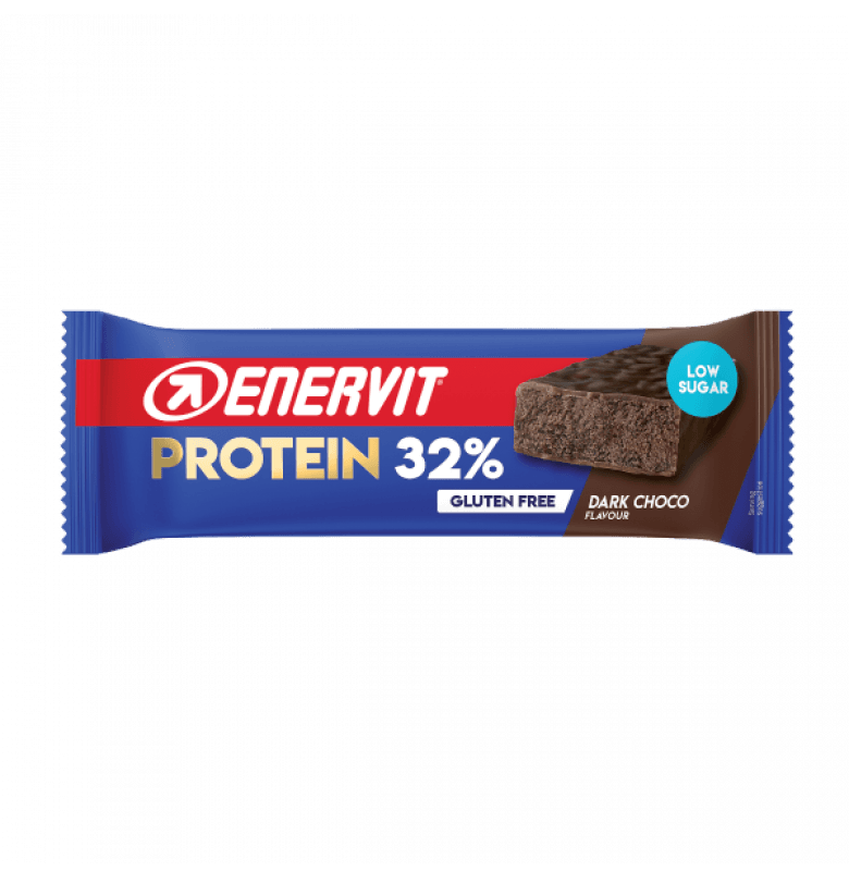Enervit Low Sugar Protein Bar Dark Chocolate 60 gram