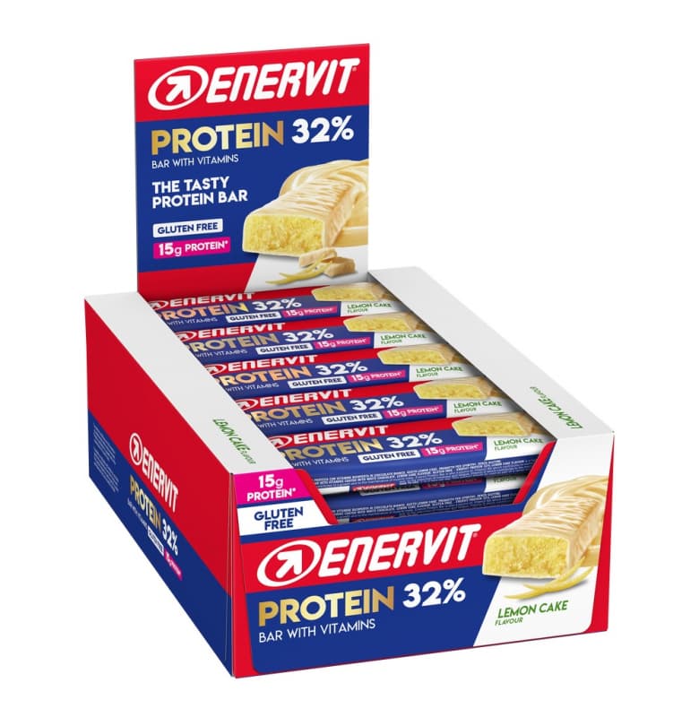 Enervit Low Sugar Protein Bar Lemon Cake 30 Adet x 48 gram