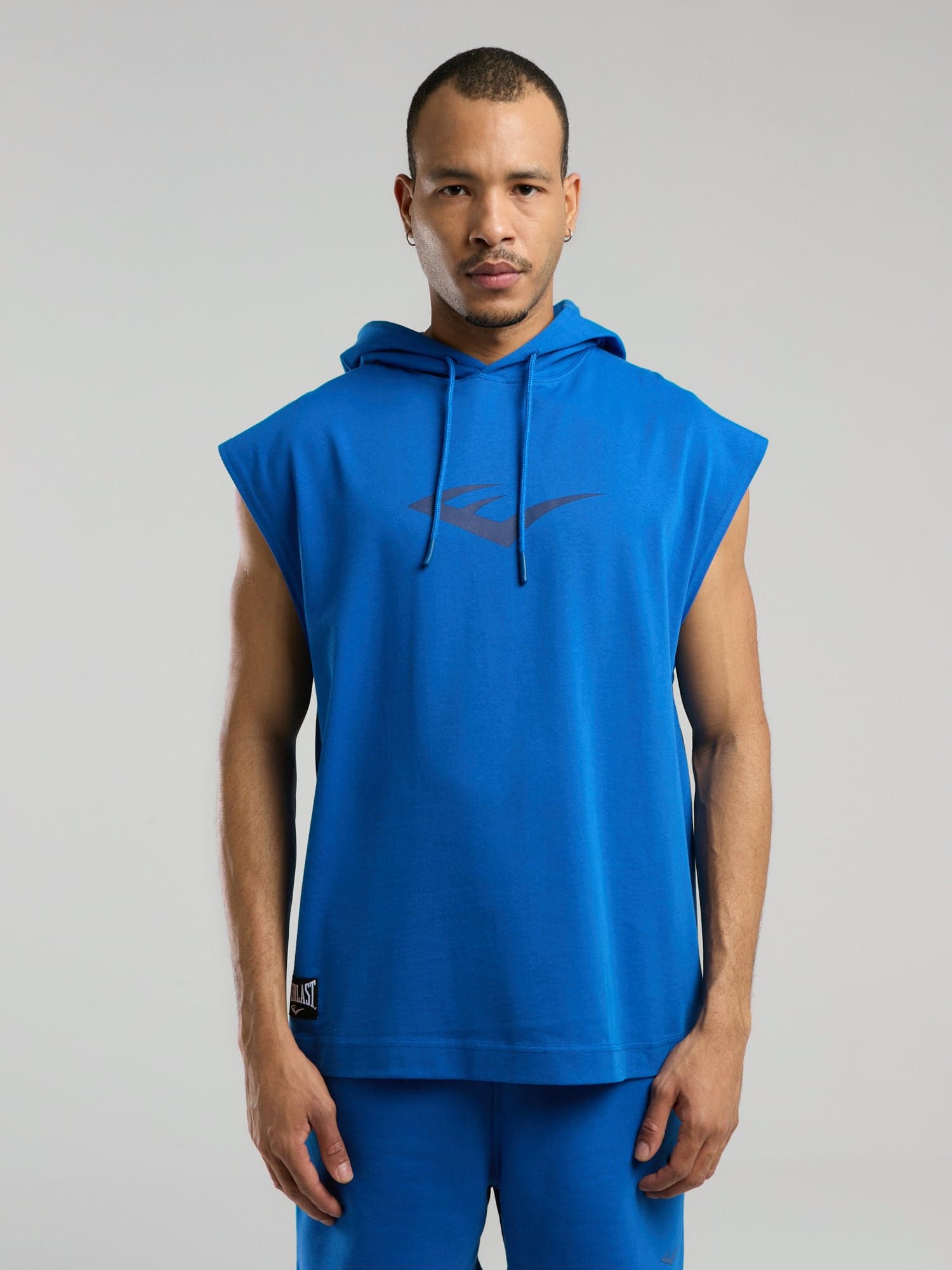 Ever Classics Oversize Koyu İndigo Erkek Kolsuz Sweatshirt