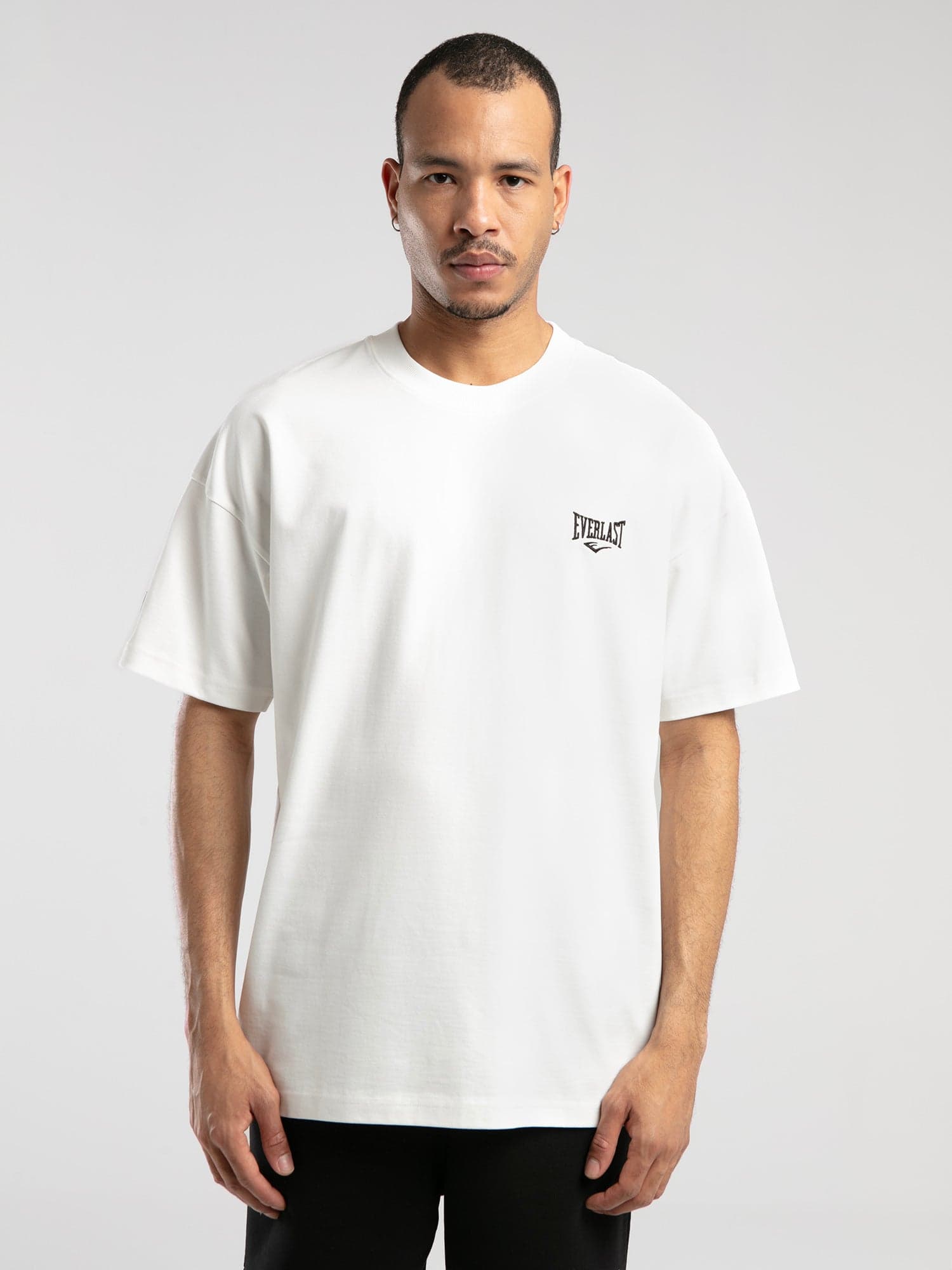 Ever Essentials Oversize Beyaz Erkek Tişört