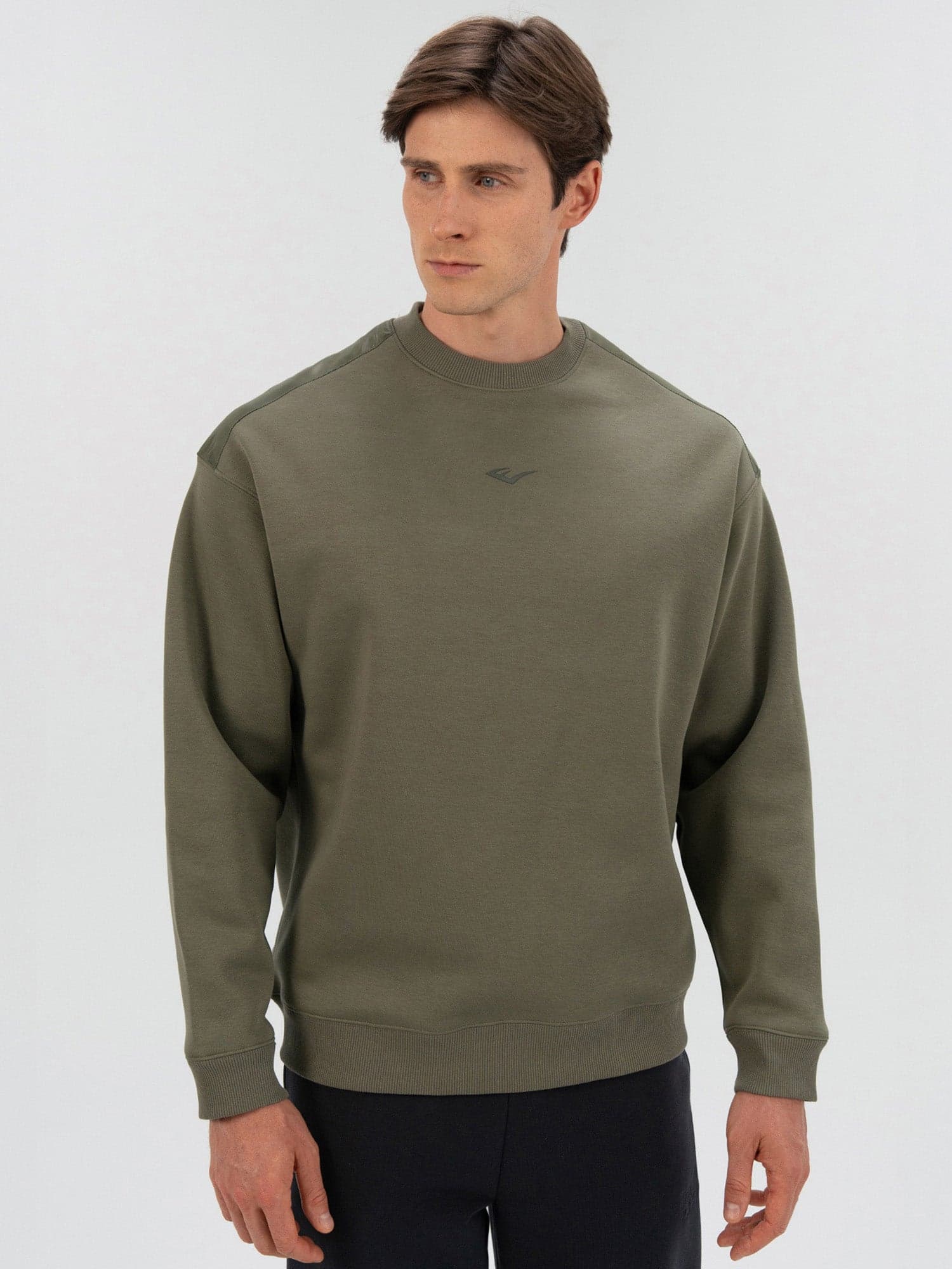 Everlast Boxing Club 2.0 Haki Erkek Sweatshirt