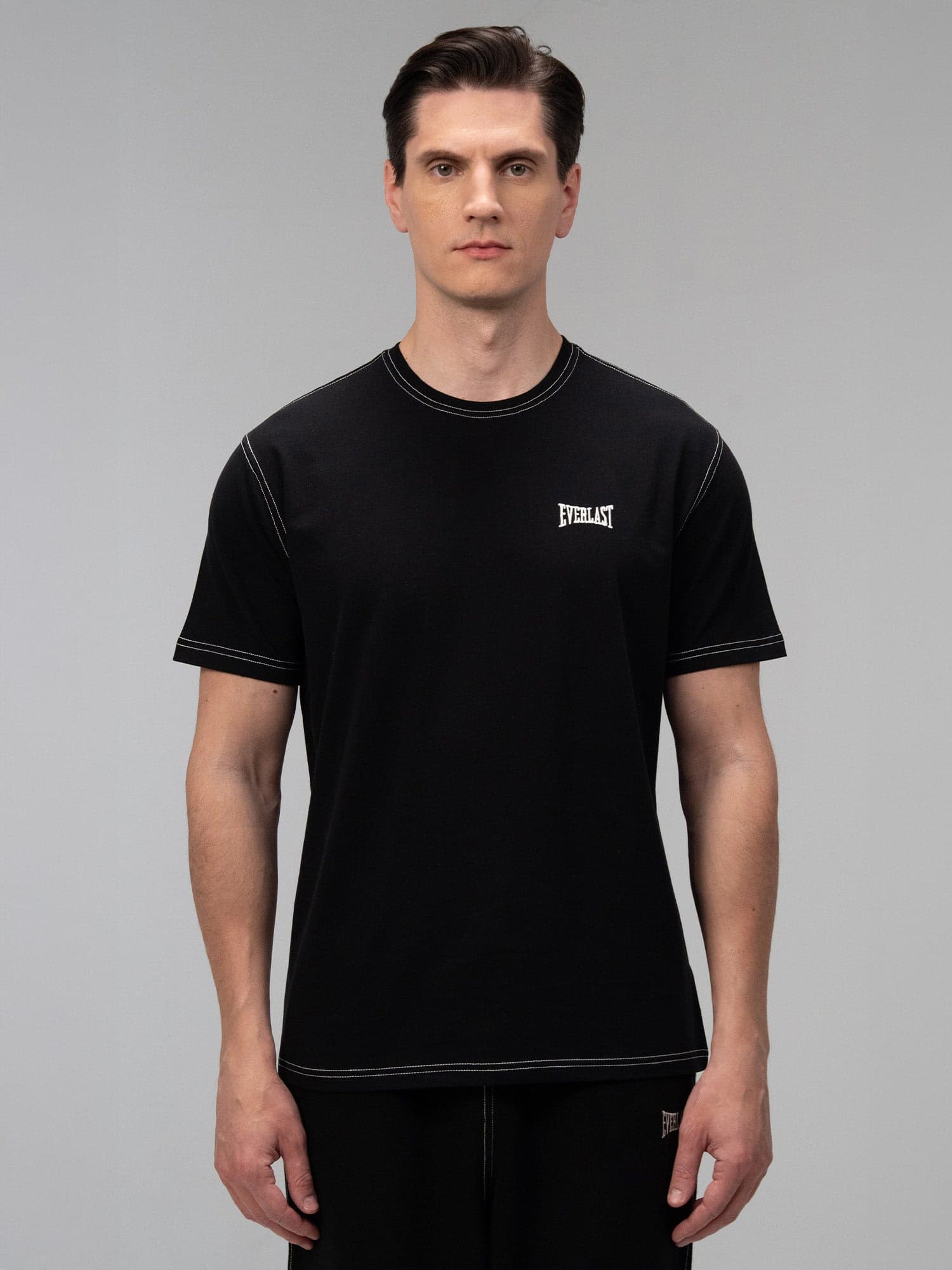 Everlast Dot Collection Regular Siyah Erkek Tişört