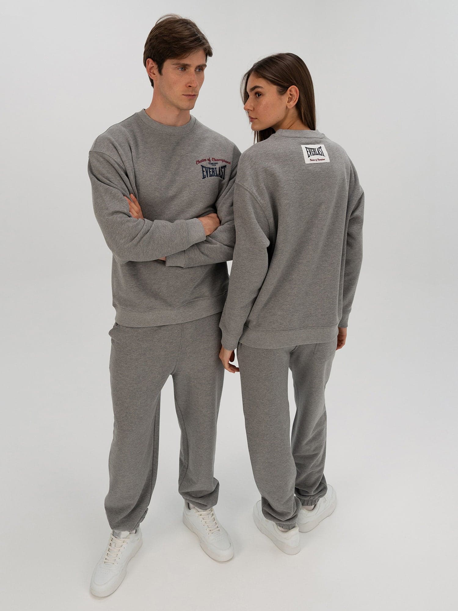 Everlast Heritage Champions Gri Unisex Sweatshirt