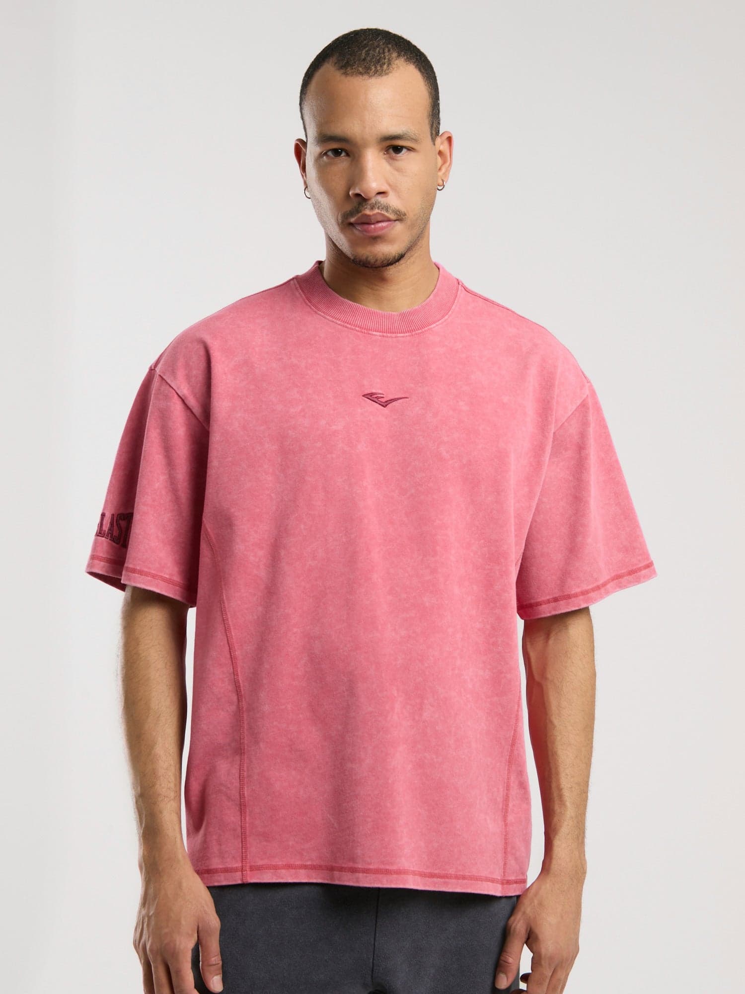 Everlast Ny Street Oversize Açık Kırmızı Erkek Tişört