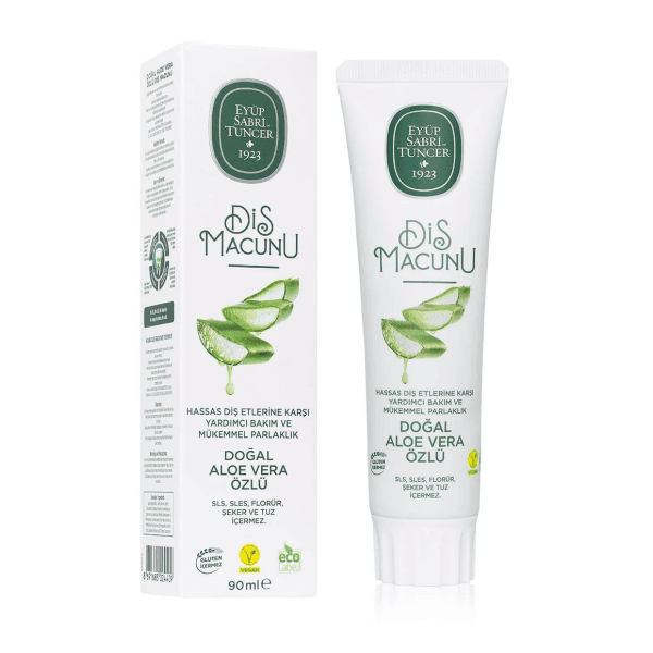 Eyüp Sabri Tuncer Doğal Aloe Vera Özlü Diş Macunu 90 Ml