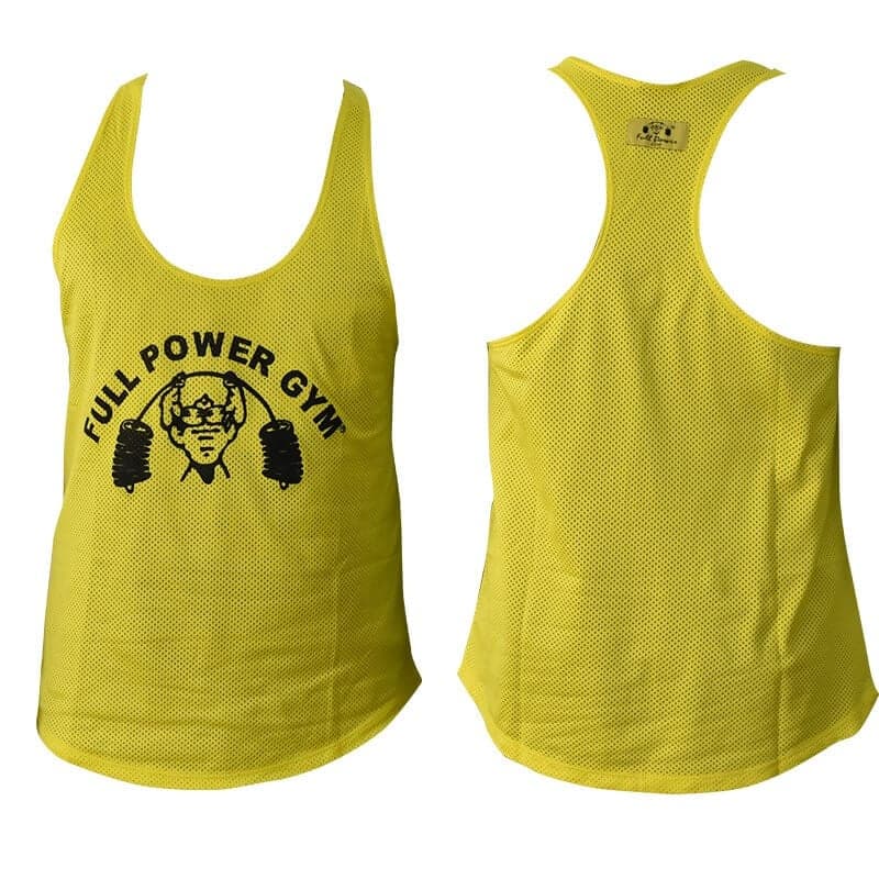 Full Power Gym Fileli Atlet Açık Sarı