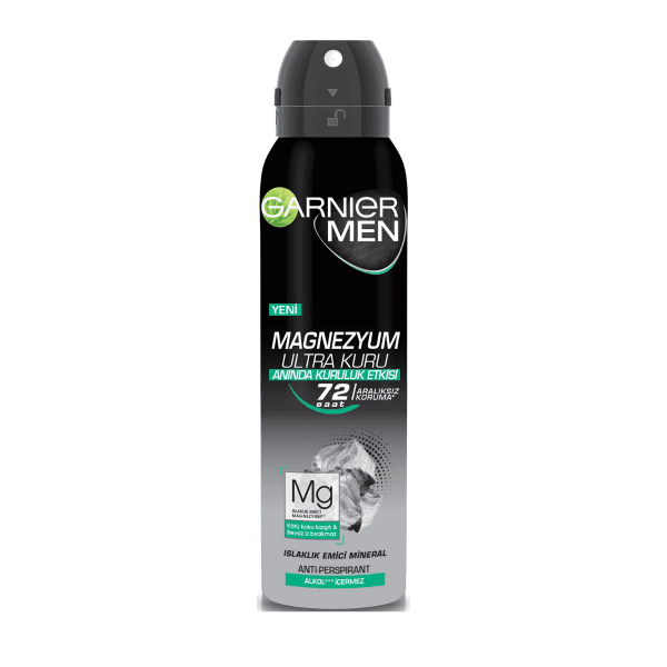 Garnier Men Magnezyum Ultra Kuru Deodorant 150 Ml