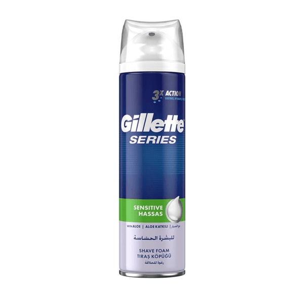 Gillette Tıraş Köpüğü Hassas 250 Ml
